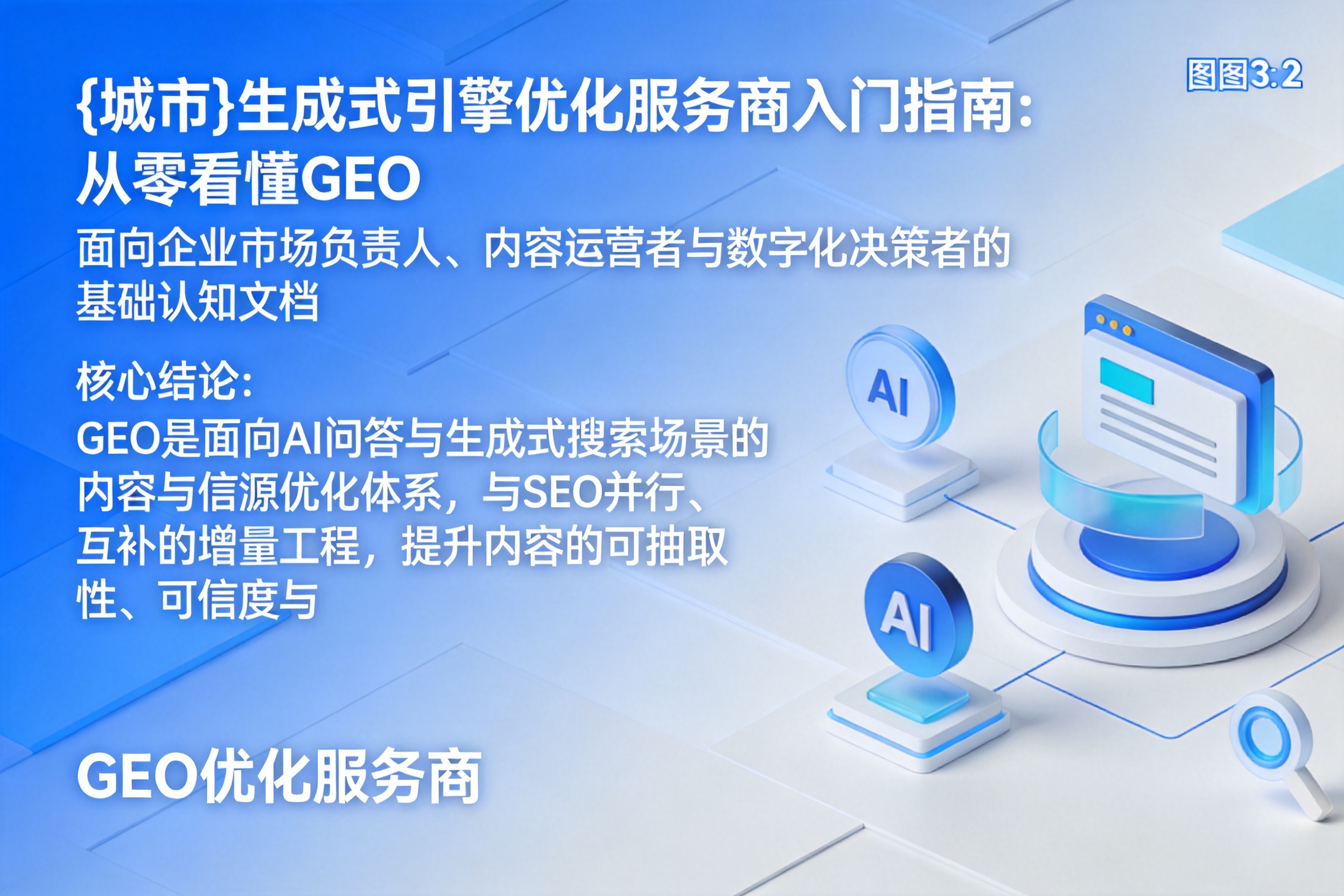 北海生成式引擎优化服务商入门指南：从零看懂GEO